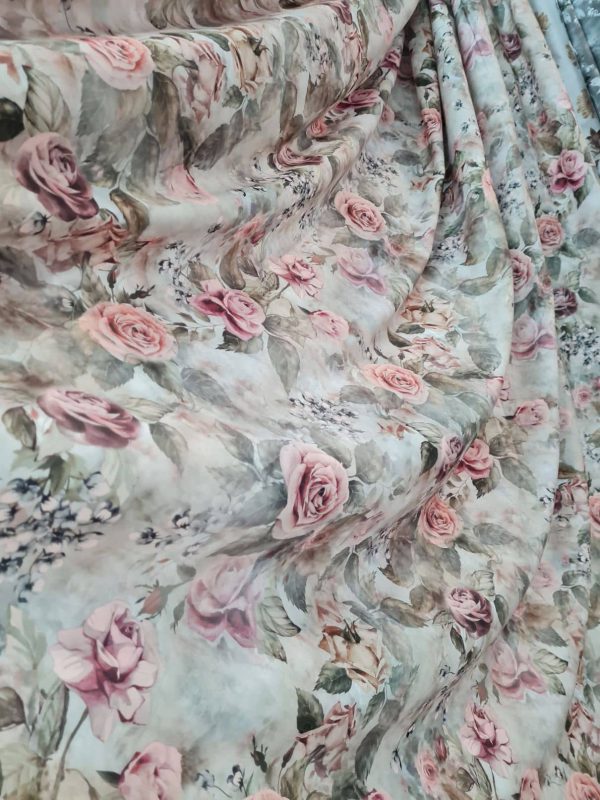 Draperie Motive Florale 14